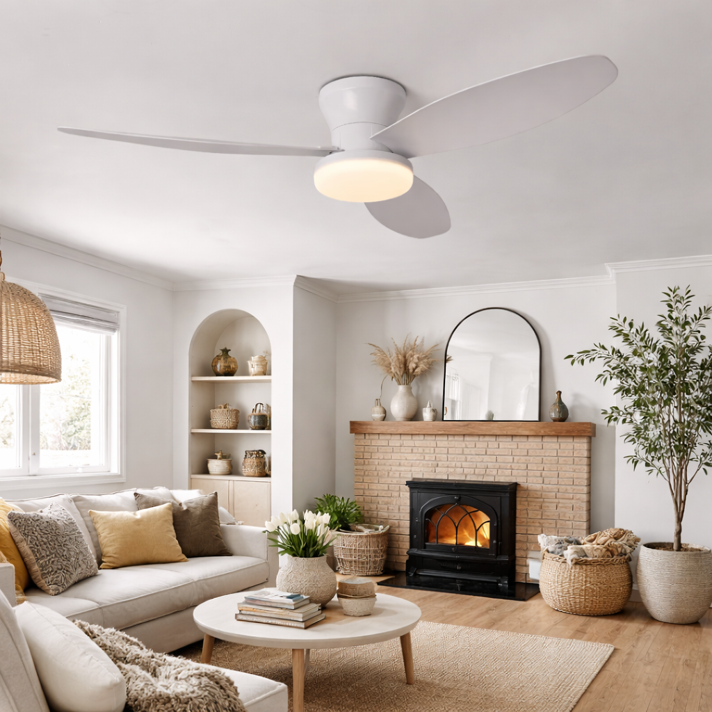Ventilateur Plafonnier LED 102cm - L'Alliance du Design et du Confort