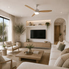 Nordica | Ventilateur de plafond scandinave avec LED 3