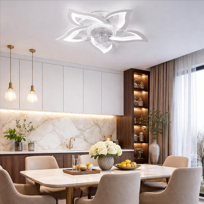 Fiore | Ventilateur de plafond design floral