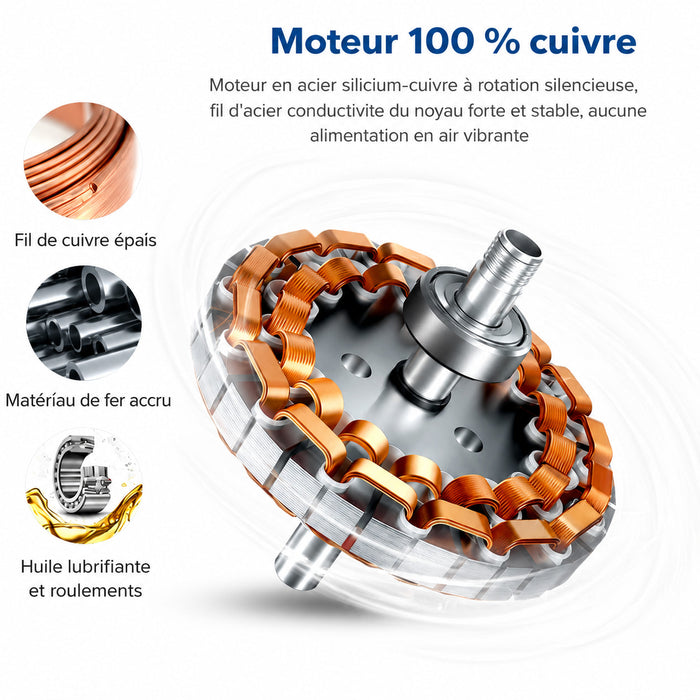 Ebano | Ventilateur de plafond bois foncé 8