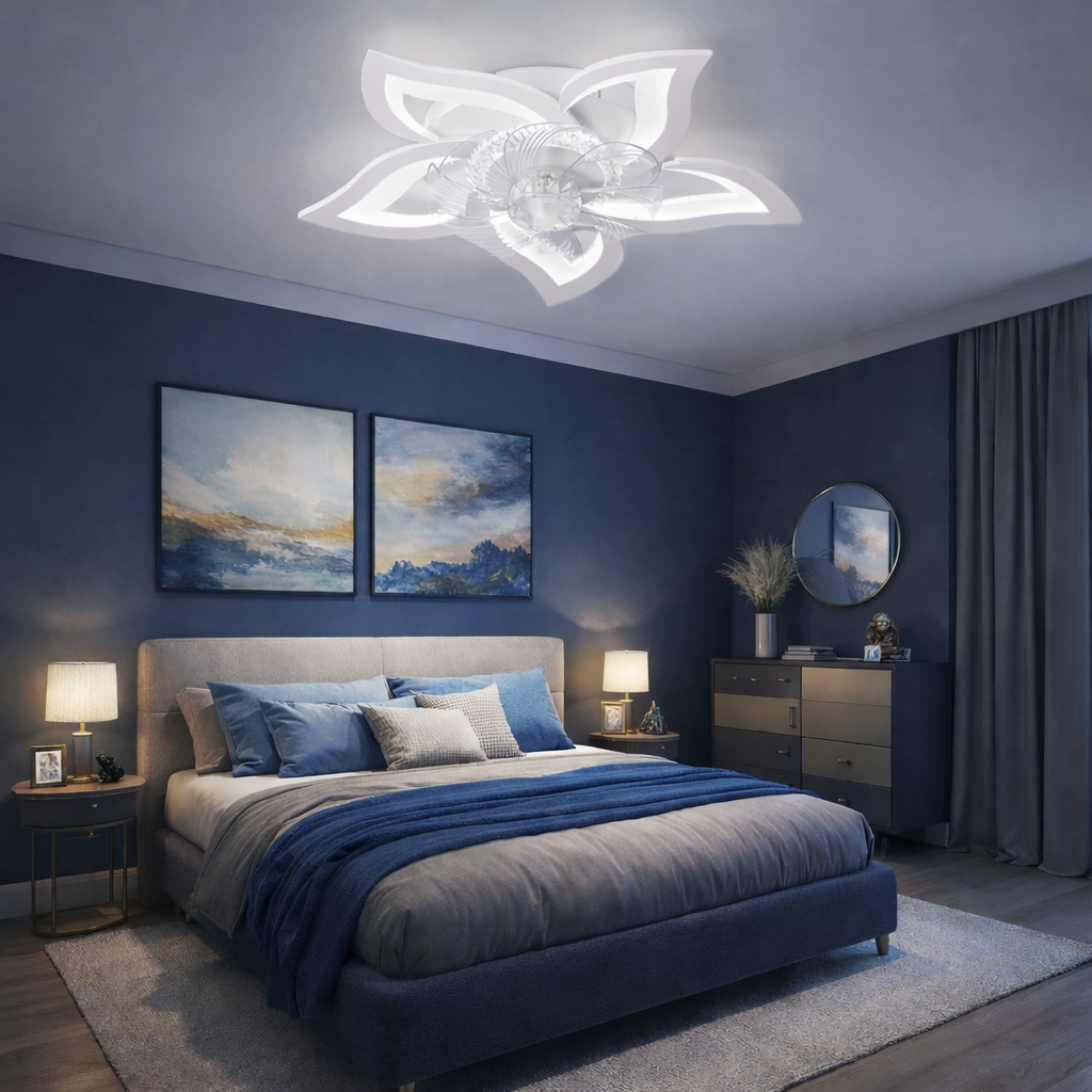 Fiore | Ventilateur de plafond design floral