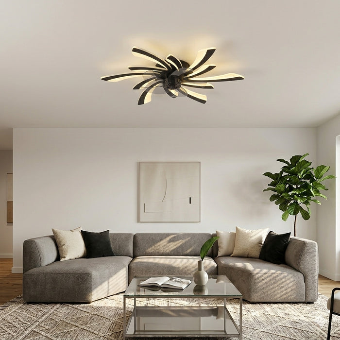 Palma | Ventilateur de plafond design éventail