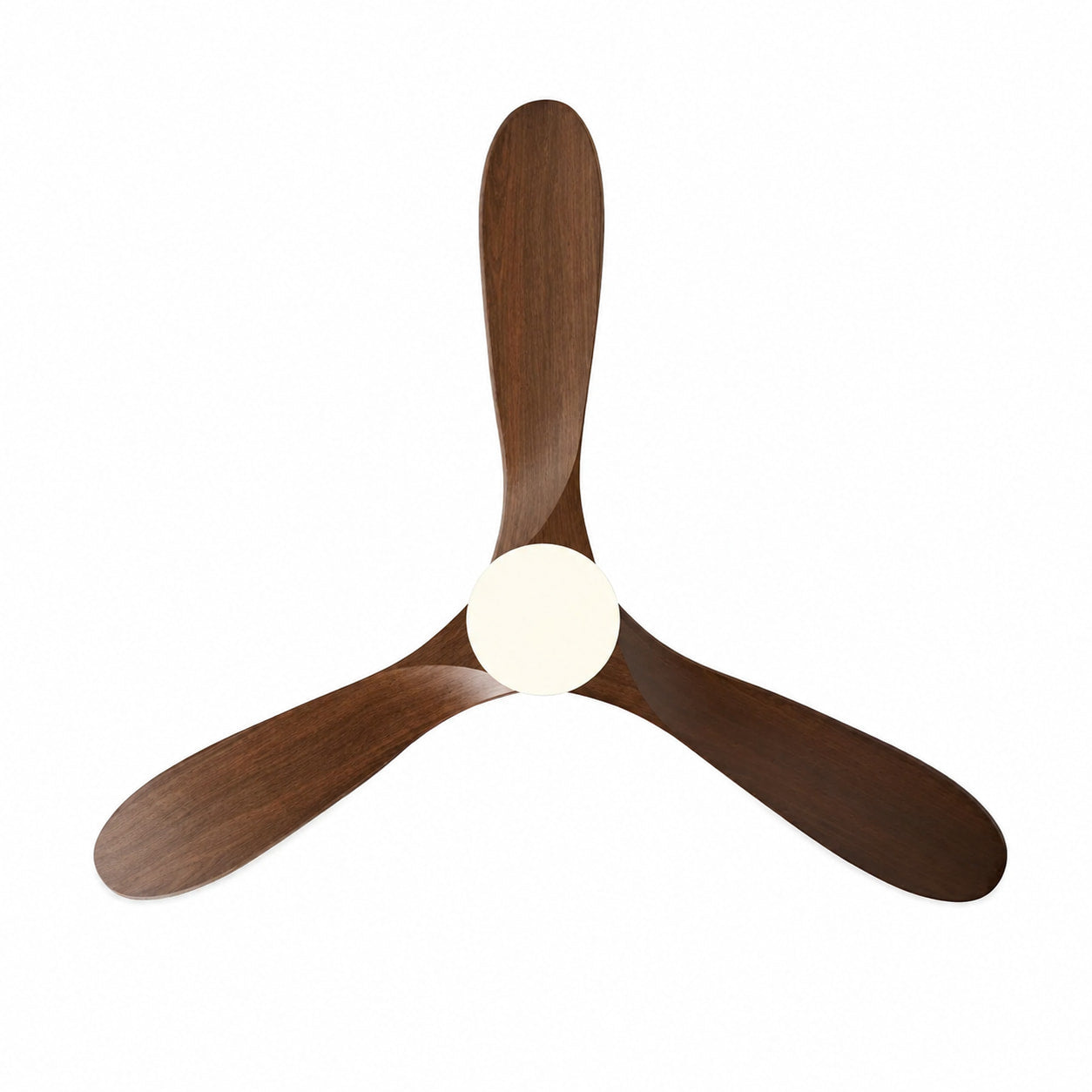 Ombra | Ventilateur de plafond vintage noir et marron