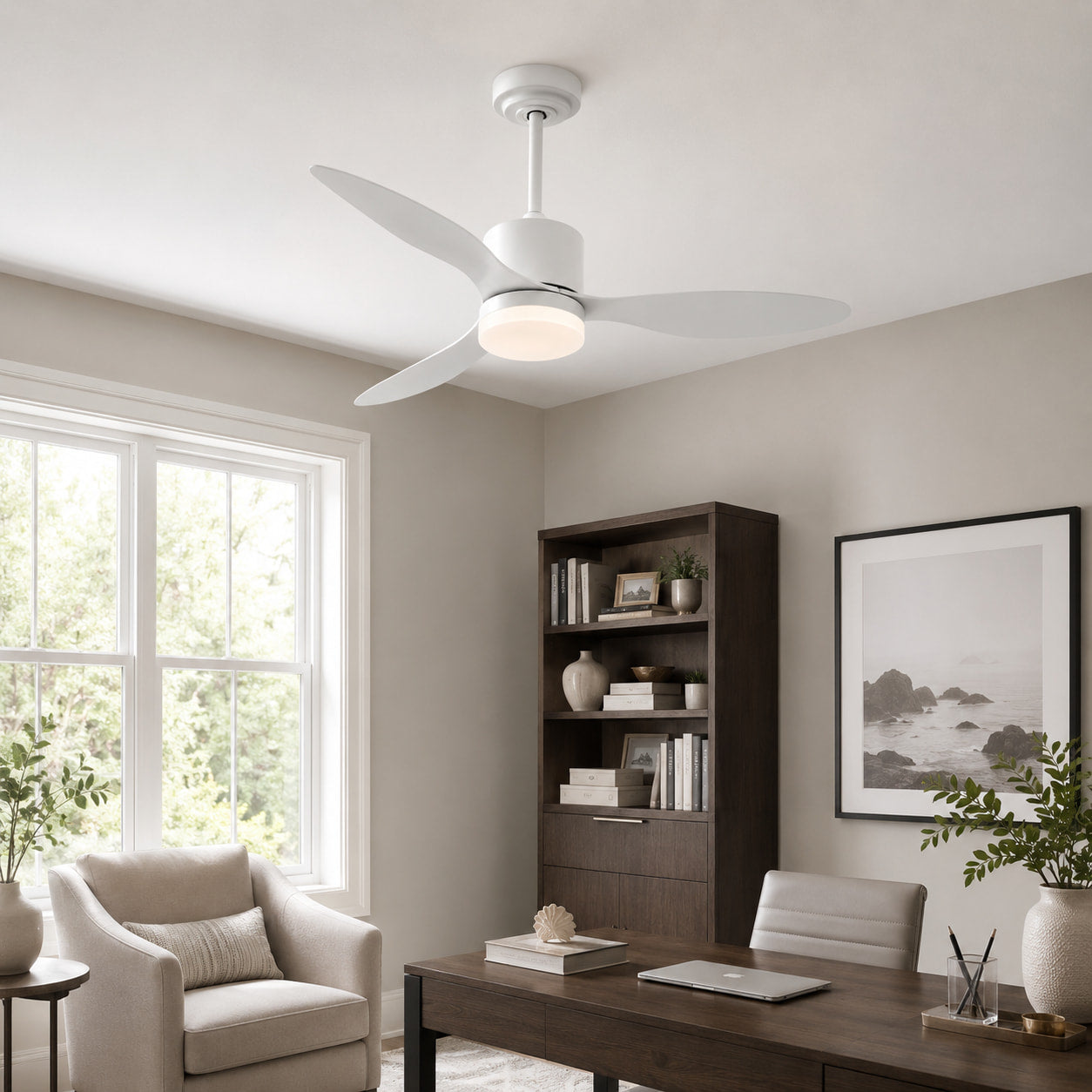 Sereno | Ventilateur de plafond design épuré