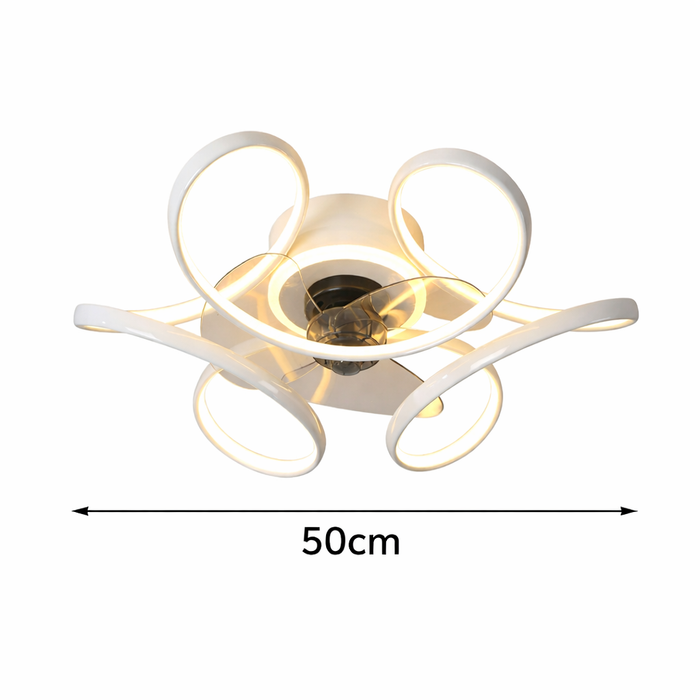 Volta | Ventilateur de plafond design sculptural 9