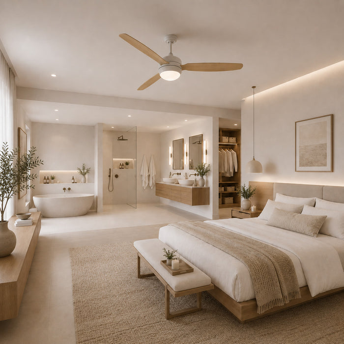 Nordica | Ventilateur de plafond scandinave avec LED 4