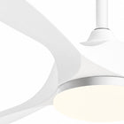 Neve | Ventilateur de plafond vintage blanc 4