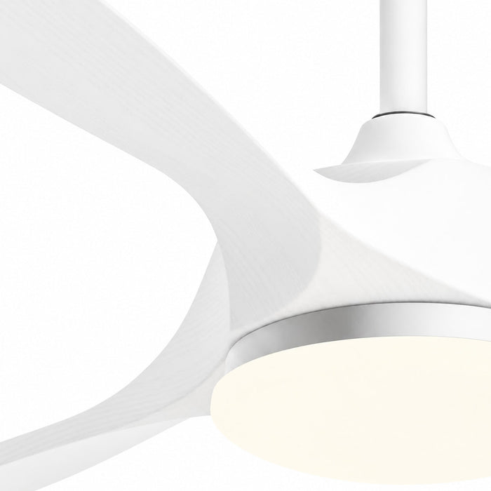 Neve | Ventilateur de plafond vintage blanc 4