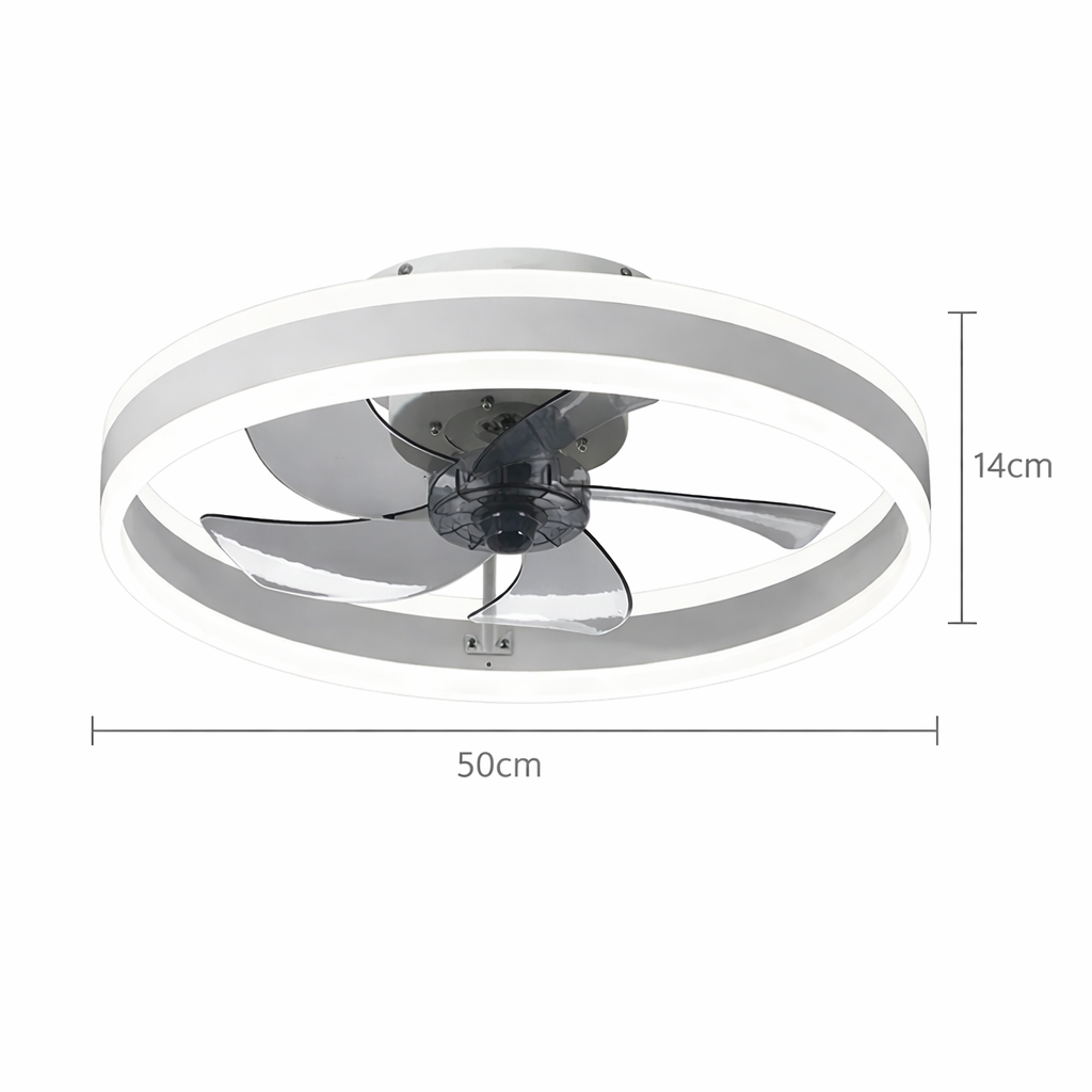 Orbe | Ventilateur de plafond moderne slim