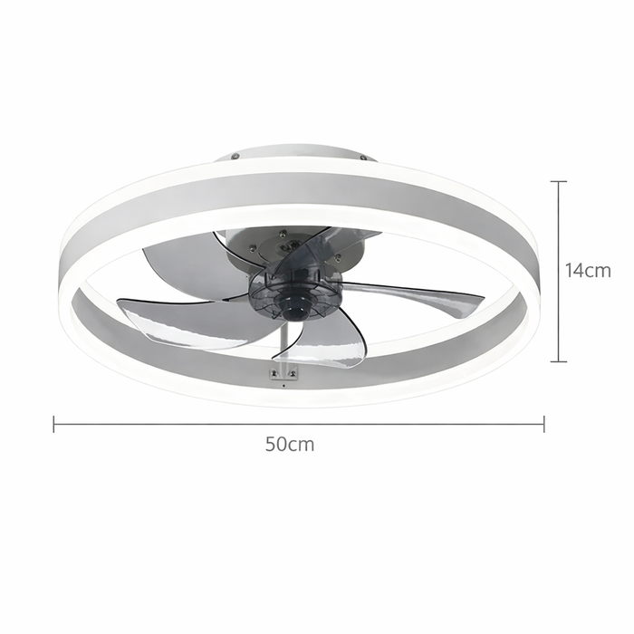 Orbe | Ventilateur de plafond moderne slim 4