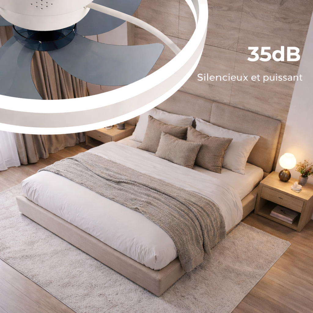 Ventilateur Plafonnier Moderne Slim | VentiLum
