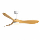 Alba | Ventilateur de plafond vintage blanc et bois 3