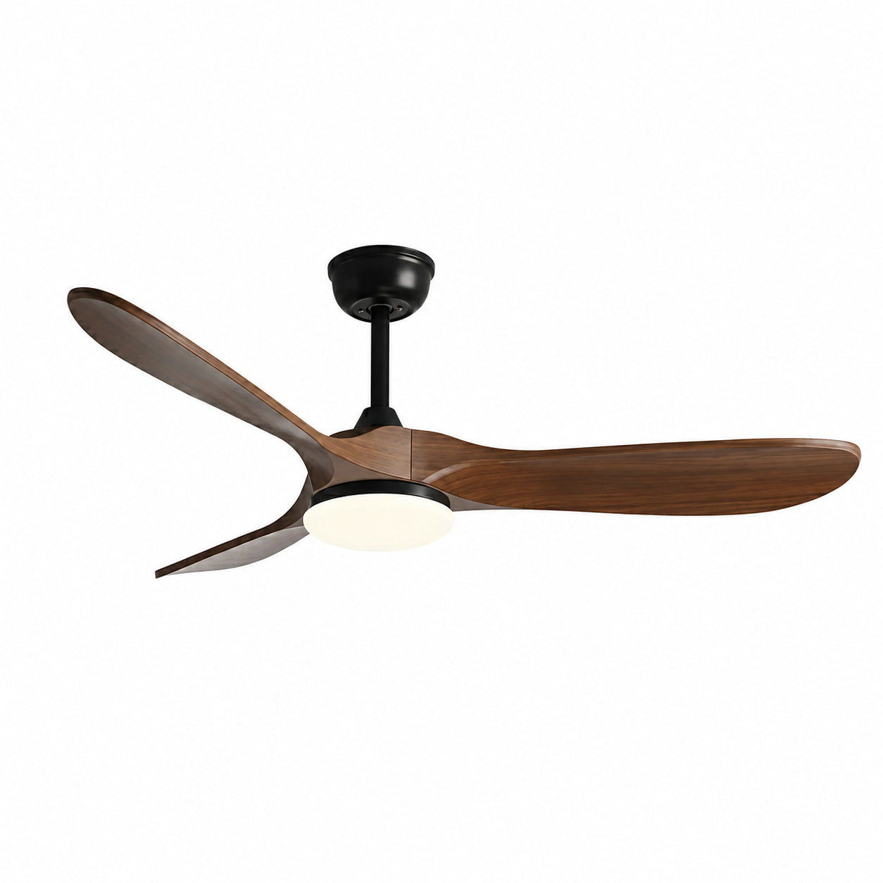 Ombra | Ventilateur de plafond vintage noir et marron