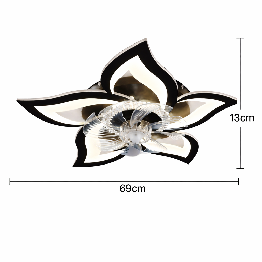 Fiore | Ventilateur de plafond design floral