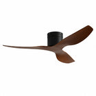 Plana Scura | Ventilateur de plafond ultra-plat bois foncé 4