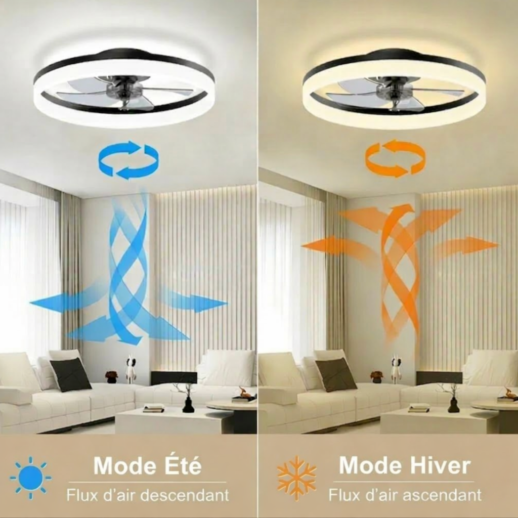 Filo | Ventilateur de plafond design slim