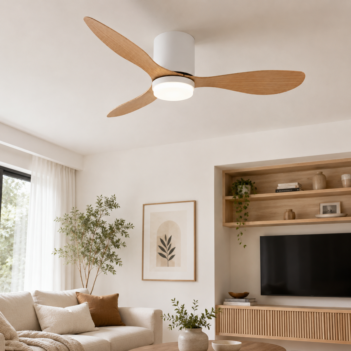 Ventilateur Plafonnier Style Moderne | VentiLum