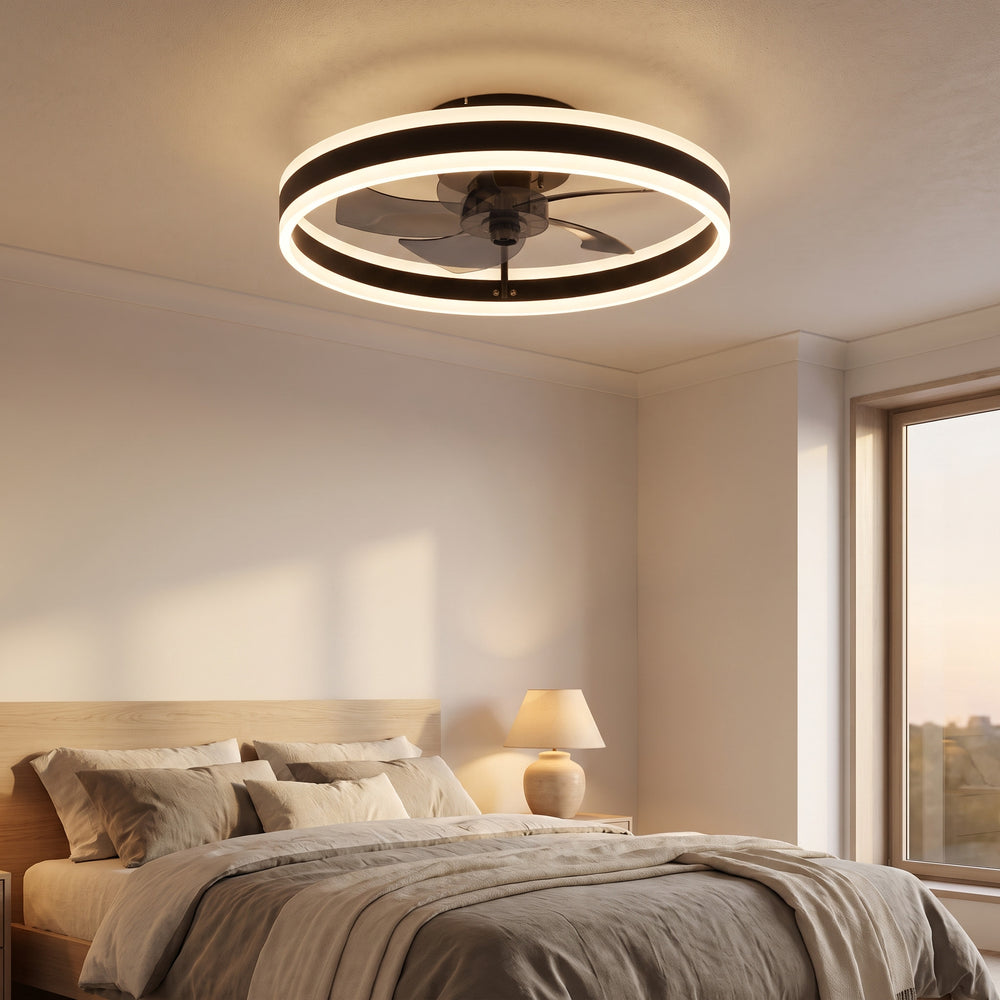 Orbe | Ventilateur de plafond moderne slim