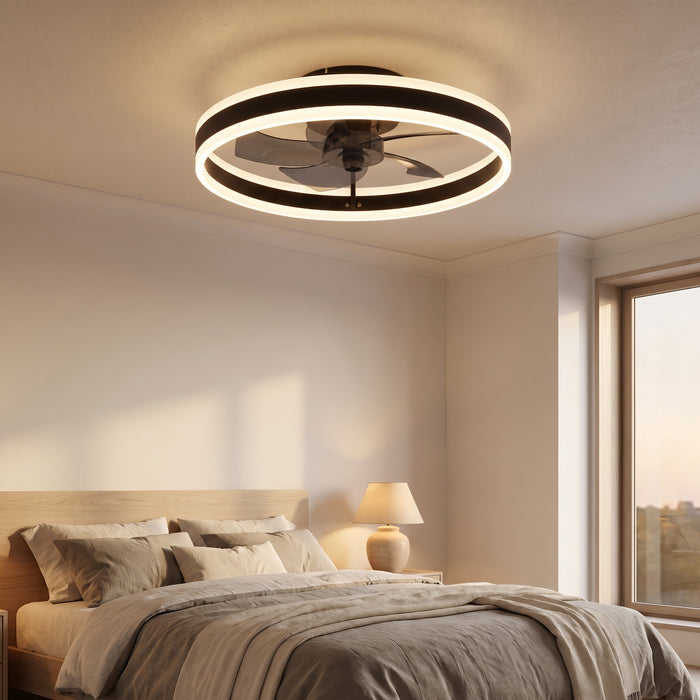 Orbe | Ventilateur de plafond moderne slim