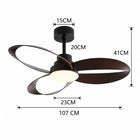 Cedra | Ventilateur de plafond design bois 8