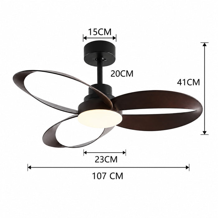 Cedra | Ventilateur de plafond design bois 8
